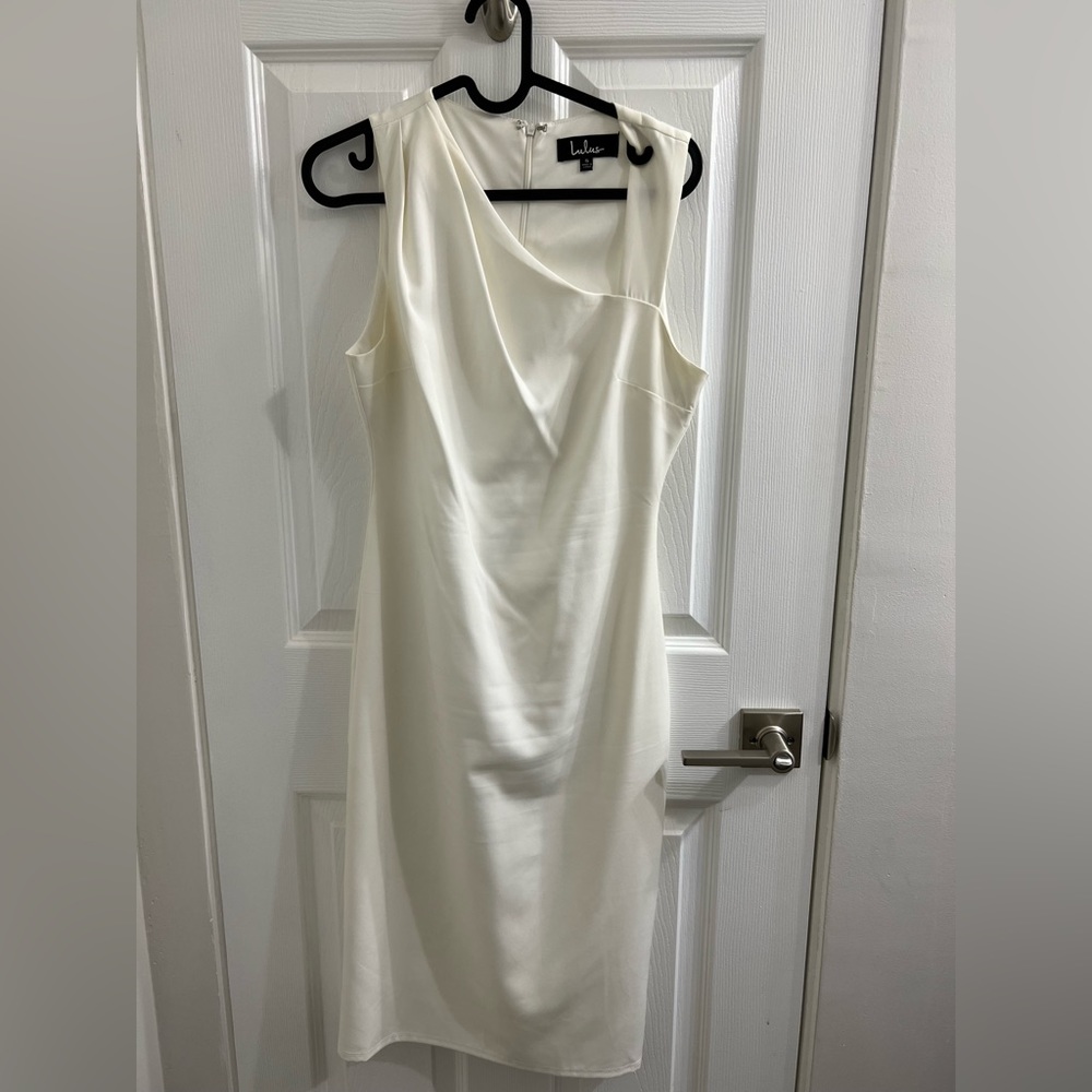 Lulus White Midi Dress